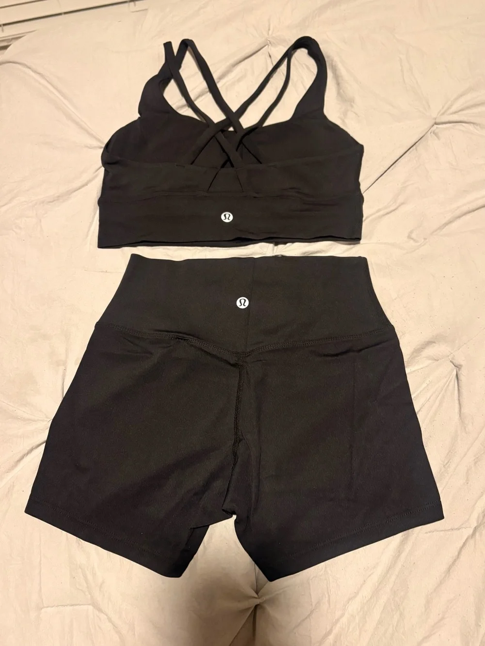 Black Lululemon set size 2 - Picture 1 of 1